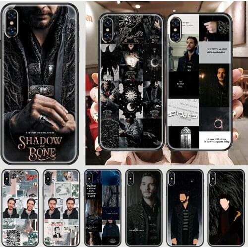 Shadow and bone Ben Barnes Phone Case Cover Hull For iphone 5 5s se 2 6 6s 7 8 12 mini plus X XS XR 11 PRO MAX black tpu funda