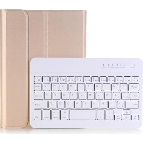 Bluetooth Wireless Keyboard Case For IPad10.2 Leather Case Ultra-thin Holder Smart Devices PU Leather Full Cover For IPad 10.2