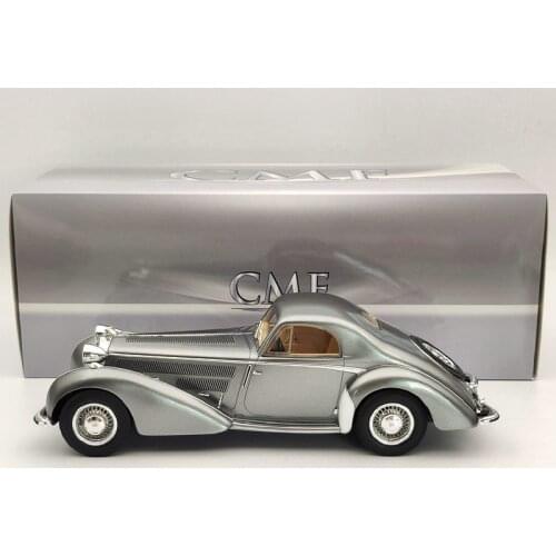 CMF 1:18 For Horch 853 Spezial Coupe By Erdmann & Rossi 1937 CMF18150 Metallic Grey Resin Models Limited Edition Collection