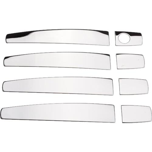 For 2010-2013 2014 Vauxhall Opel Astra J Car Door Handle Cover ABS Chrome Side Door Handle Trim Car Styling Moulding 8pcs/set