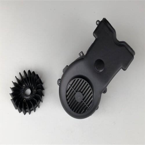 Motorcycle Scooter Engine Cooling Fan Cover For Suzuki AN125 AN 125 150 HS125T QS150T HJ125T-7 AN 125CC Engine spare parts