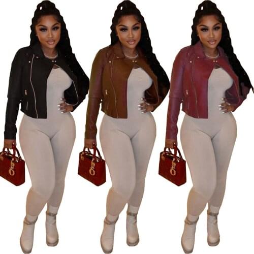 ICCLEK Womens Winter Leather Jackets