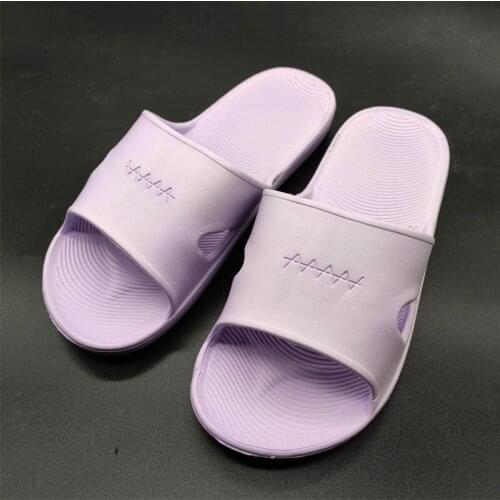 Summer New Home Slippers Men/Women Indoor Bathroom Slides Flat Light EVA Flip Flops Female Durable Beach Sandals