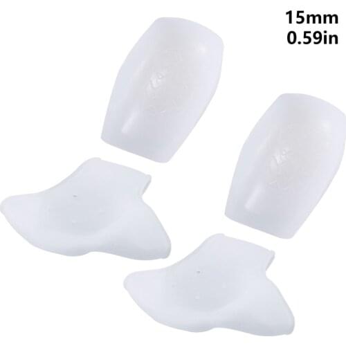 Silicone Invisible Height Increase Insole Lift Soft Socks Shoes Pad For Men And Women Elastic Heightening Insole