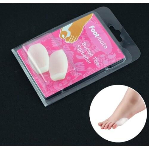 Separat Thumb Toe Pain Nursing Pad Nursing Insole Adult Silica Gel Elastic foot High heel Insert Cushion 1pair=2pcs LX285