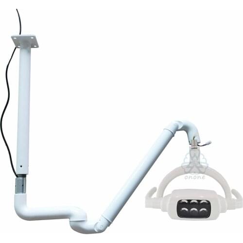 Dental Induction Lamp LED Oral Operation Light For Dental Chair Unit With Sensor Manual Switch Metal joints