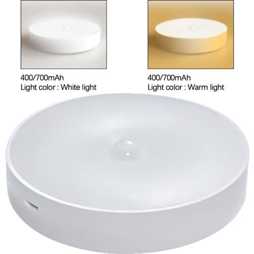 Motion Sensor Light Battery-Powered Dimmer LED Night Light Cupboard Closet Lights Home for Wall Cabinet Counter Garage Bathroom