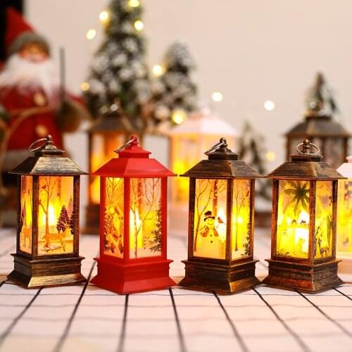 Creative desktop Decoration Christmas lights Santa Claus deer decoration lights creative lighting decoration desktop decorations