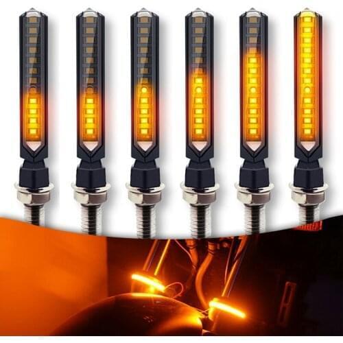 Motorcycle Turn Signal Lights Indicators LED Moto Flashing Lightings For HONDA CB750 RUCKUS CB500 FORZA 250 VALKYRIE 1500 CB500X