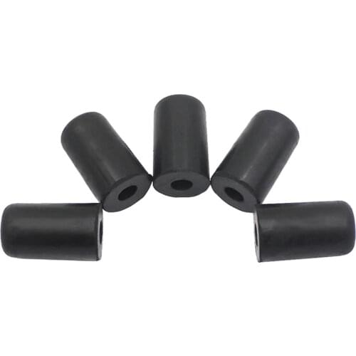 New 5 Pcs Cello Endpin Tip Protector Rubber Cello tail pin case Tip Cap Protector Non-Slip Mat For Cello Stringed Violin Parts