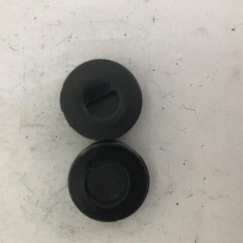 2 Pcs 22mm 0.86" Diameter Carbon Brush Plastic Screw Cap LF1