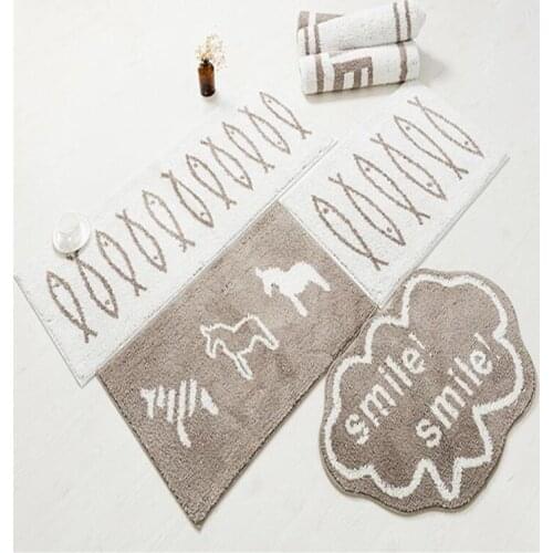 Free Shipping Ins Popular Highly Shaggy Soft Carpet Anti Slip Rugs Bathroom Mat Living Bedroom Pad Water Absorption Blanket