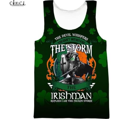 CLOOCL Summer Fashion Gym Tank Tops Viking Tattoo 3D Print Sleeveless Tanktop Men Women Streetwear Fitness Clothing Top
