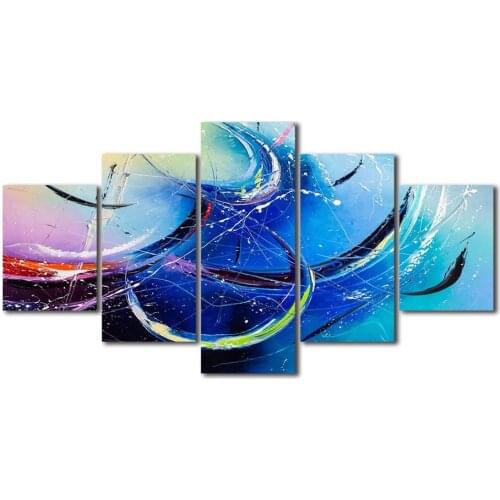 Canvas Paintings on The Wall Art Abstract Ice Posters and Prints Modern Pictures for Living Room No Frame