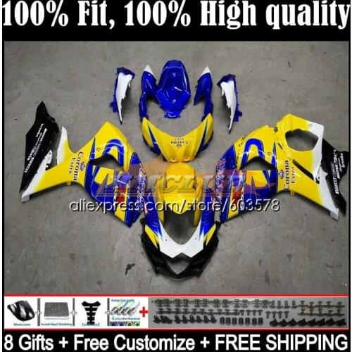 Injection For SUZUKI GSXR1000 K9 GSXR-1000 09 10 11 12 13 14CL.127 GSXR 1000 2011 2012 2013 2014 2015 2016 Fairings gloss yellow