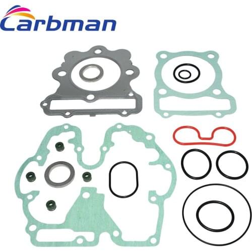 Carbman One Set Gasket Kit Top End Head For Honda XR250R 85-95 XR250L 91-96 XL250R 85-87 Gasket Kit Engine Set