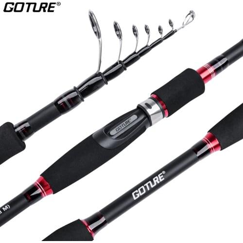 Goture AQUILA Ultralight Spinning Casting Fishing Rod 2.1M 2.4M 2.7M 3.0M Lure Fishing Rod 24T+30T Carbon Travel Rod for Carp