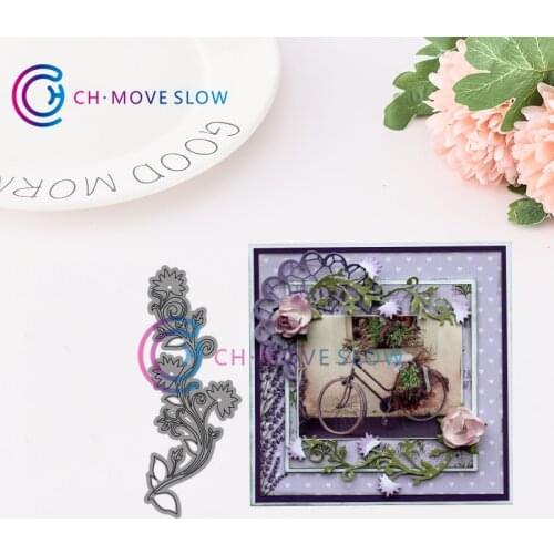 CH Floristic Art Metal Cutting Dies For Scrapbooking DIY Cards Album Decoration Embossing Hand-made Cards