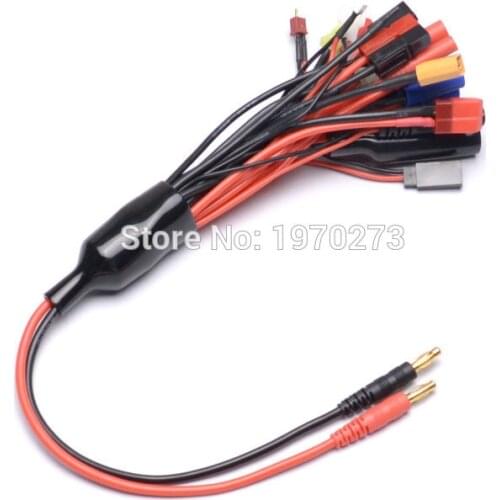 Multifunctional Lipo Battery 19IN1 Multi Charger Plug Convert Cable Transfer Line RC Accessories For IMAX B6 Charger