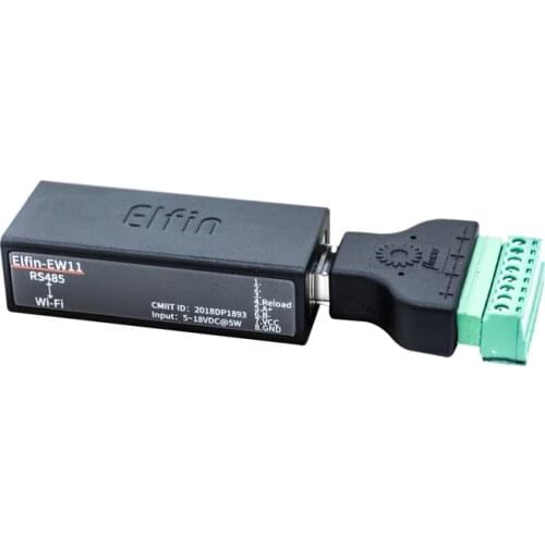 EW11 MINI RS485 serial server to WIFI ModbusTCP serial RJ45 converter with embedded web server