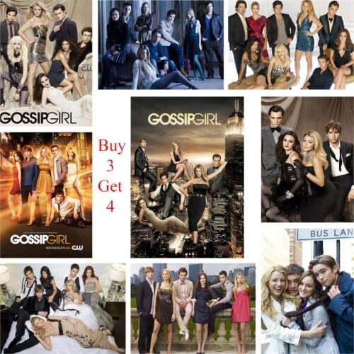 Gossip Girl Poster White Coated Paper Home Decoration High Definition Home Art Print
