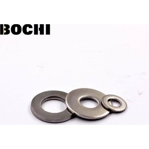 Promotion standard 304 stainless steel washer flat mat Form A Flat Washers To Fit Metric Bolt Screws Hardware B97M2-M27