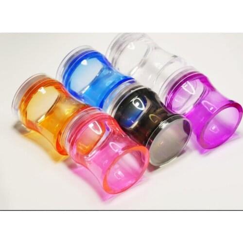 XL 4cm Nail Stamper Kit CLEAR Transparent Soft Stamper and Scraper Set Silicone Nail Art Printer Manicure Tool Nail Art Stamper