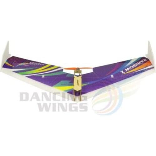 Radio Control Foam Plane EPP Trainer Airplane Rainbow Fly Wing 1000mm FPV Model