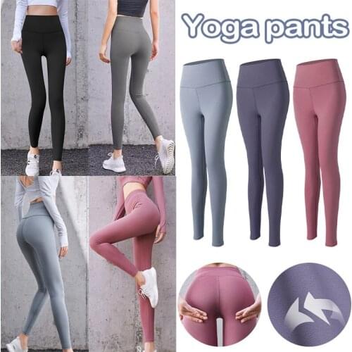 High Waist Yoga Pants Tummy Control Workout Pants Running Pants Cycling Joggers Leggings for Women Yoga Leggings XR-Hot