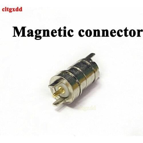 1 Pairs Magnet Spring-Loaded Pogo pin connector single Spring Pin 2 Poles charge Power male female Probe Solder Wire and PCB