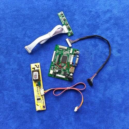 2CCFL DIY Kit1024*768 LCD matrix controller board AV VGA HDMI-compatible 20 Pin LVDS Fit SVA150XG05TB/SVA150XG06TB/SVA150XG10TB