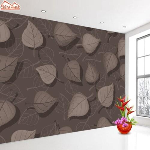 8d Silk 3d Photo Wallpapers Wall Mural Paper Contact Papers Home Decor for Walls In Rolls Wallpaper for Living Room Girl Leaf