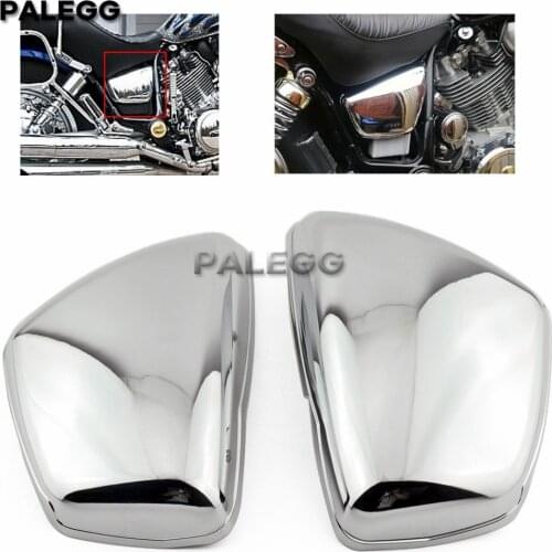 Motorcycle Accessories Battery Side Fairing Cover Protection Guard L&R Side Cover For Yamaha XV700 750 1000 1100 Virago 1984-Up