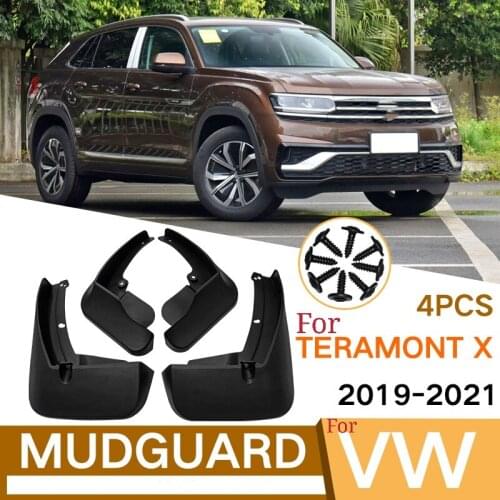 For Volkswagen VW Teramont x 2019-2021 High-quality mudguard, splash protection, body protection, mudguard, car Accessories