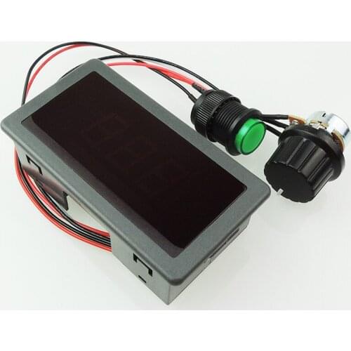 DC 6-30V 12V 24V MAX 8A MOTOR PWM SPEED CONTROLLER WITH DIGITAL DISPLAY SWITCH