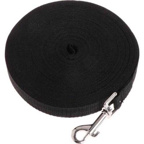 Y55D Pet Dog Lead Leash Long Strap Nylon Rope Obedience Training Walking 1.5/6/10/15M