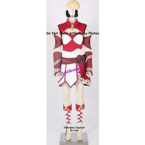 League of Legends Ruined King Ahri Cosplay Costume Include leggings acgcosplay