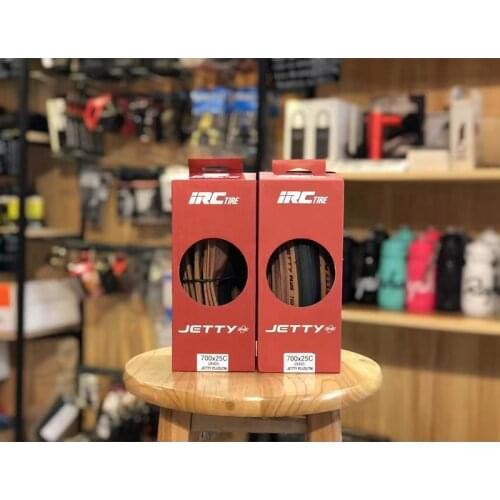 IRC JETTY Road Tire 700x25C/28C 700C Bicycle Foldable Tire Yellow edge