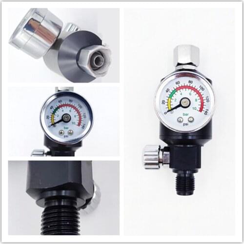 Compressed Air Filter Regulator Compressor Filter Oil Water Separator Regulator Combo with Gauge