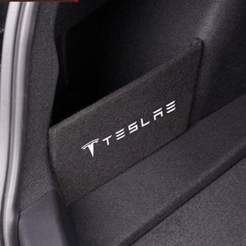 Styling Car Trunk Stowing Organizer Board Tidying Side Partition Storage Plate Plank Car Accessories for Tesla Model 3