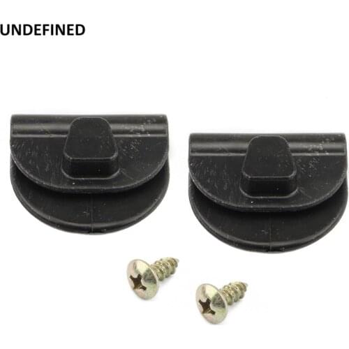 Motorcycle Battery Covers Clip Black Battery Left Side Cover Clips Mount Plastic For Harley Sportster XL883 XL1200 48 72 04-2018