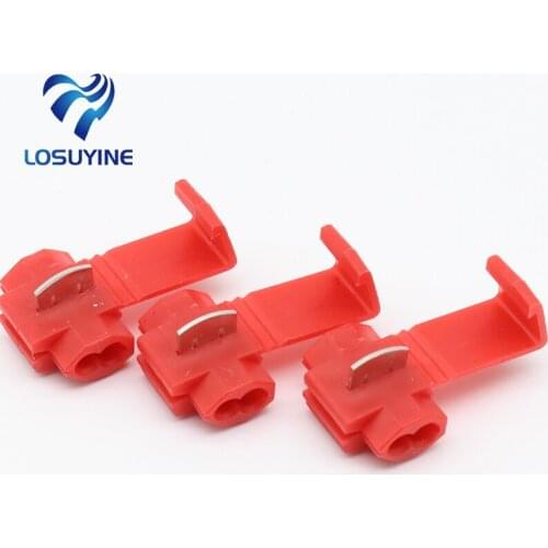 15xRed 801P3 Scotch Lock Quick Splice 22-18 AWG Wire Connector