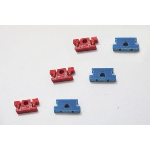 6Pcs Glass Fiber Motor Brush Holder Bracket Mount Accessories for Unrestricted Track Car Mini 4WD Car Model