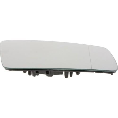 Car Left Right Side Rearview Wing Mirror Glass Lens with Heated Lens for Mercedes- W212 204 221 Easy to Fit and Adjust