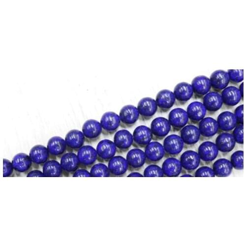 Natural Bead lapis lazuli Round Beads 4 6 8 10 12mm Round Loose Spacer Beads For Jewelry Making Natural Agat h5ssd