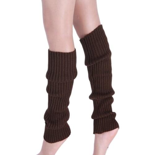 Womens Stockings Set Boot Cuffs Warmer Knit Kness High Medias Cute Women Leg Stockings Coffee Anime Long Socks Woman Funny
