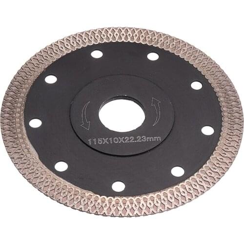 1pc Universal 115mm Circular Diamond Saw Blade Wet Dry Porcelain Tile Thin Cutting Discs Marble Granite Stone Abrasive Tool