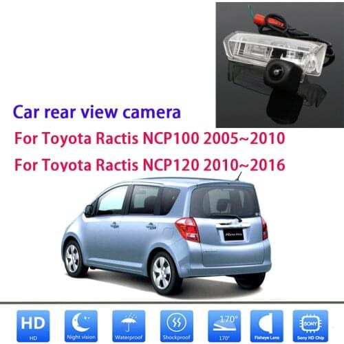 Rear View Camera For Toyota Ractis NCP100 2005~2010 CCD Night Vision Reversing Camera Reversing Camera Waterproof high quality