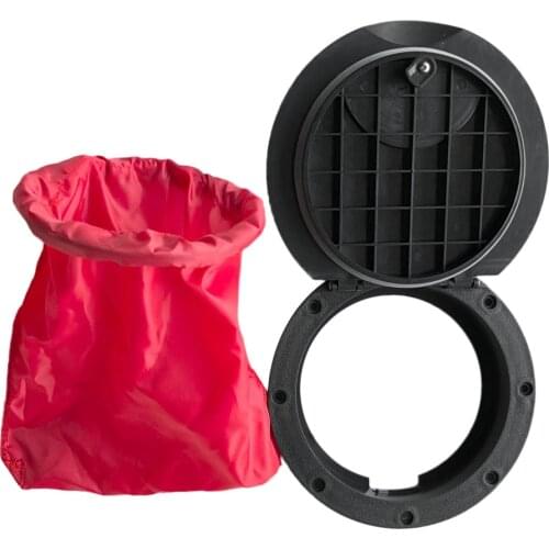 20cm Waterproof Hatch Cover Deck Plate Kit w/ Red Storage Bag for Fishing Marine Boat Kayak Canoe Acccessories