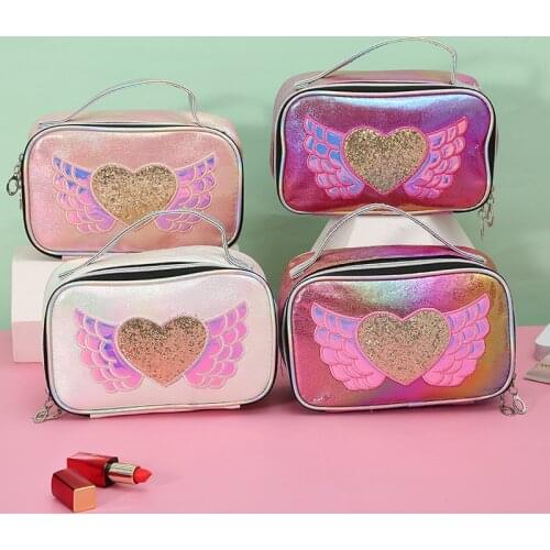 Cute Girl Tsukino Usagi Moon Cosplay large capacity Cosmetic Bag Travel Wash Bag portable skin care product storage bag